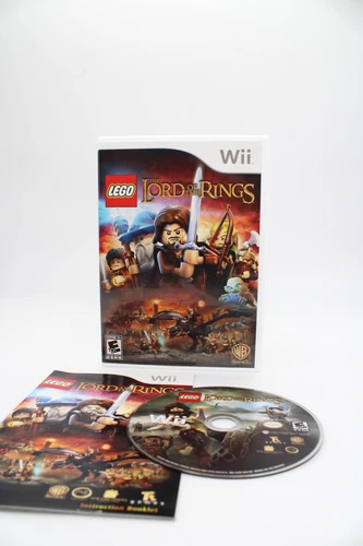 Refurbished Nintendo Wii LEGO Lord of the Rings Complete CIB Excellent Mint