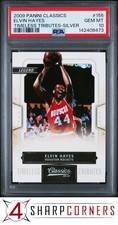 2009 PANINI CLASSICS TIMELESS TRIBUTES SILVER #155 ELVIN HAYES /100 POP 1 PSA 10