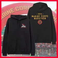 HOT SALE - Marine Corps Marathon 2025 50th Anniversary Hoodie Reprint Size