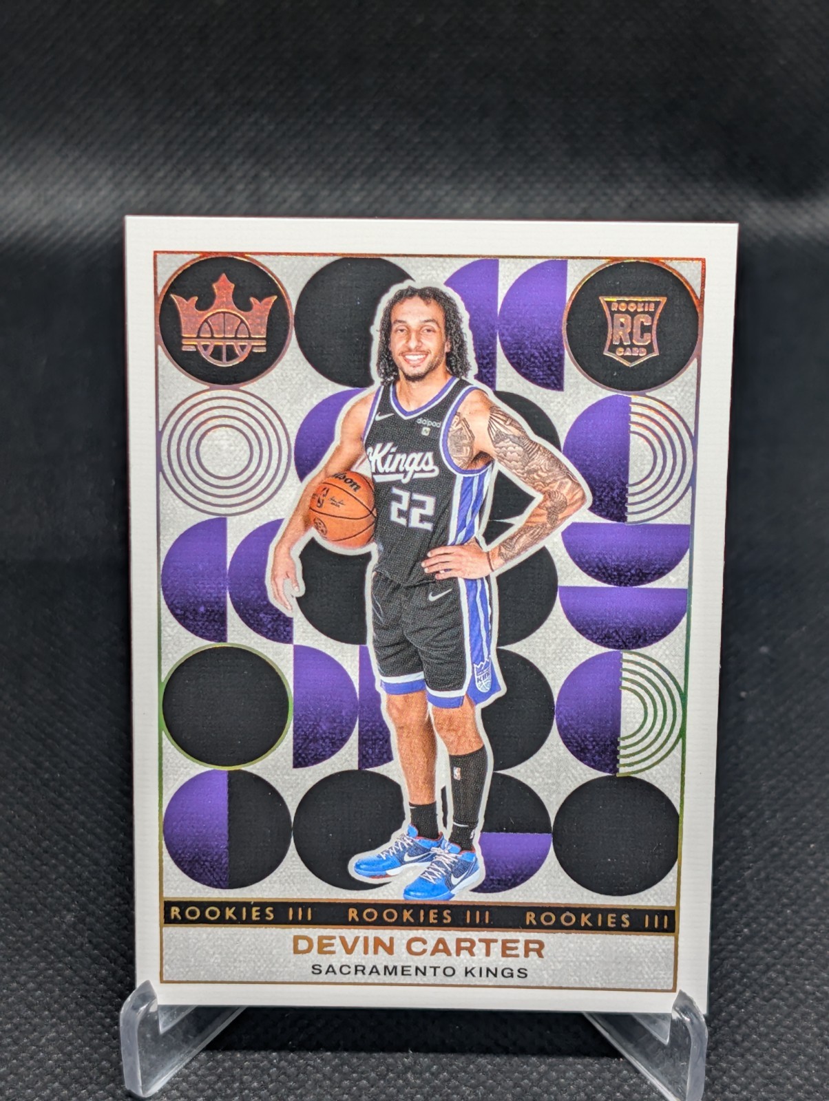 2024-25 Panini Court Kings - Rookies III Devin Carter #180 (RC)
