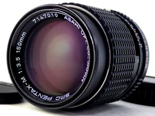 SMC Pentax-M 150mm f/3.5 MF Telephoto Lens for K Mount SLR Classic Camera JAPAN!