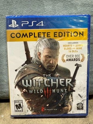 PlayStation 4: The Witcher 3: Wild Hunt - Complete Edition - Brand New, Sealed