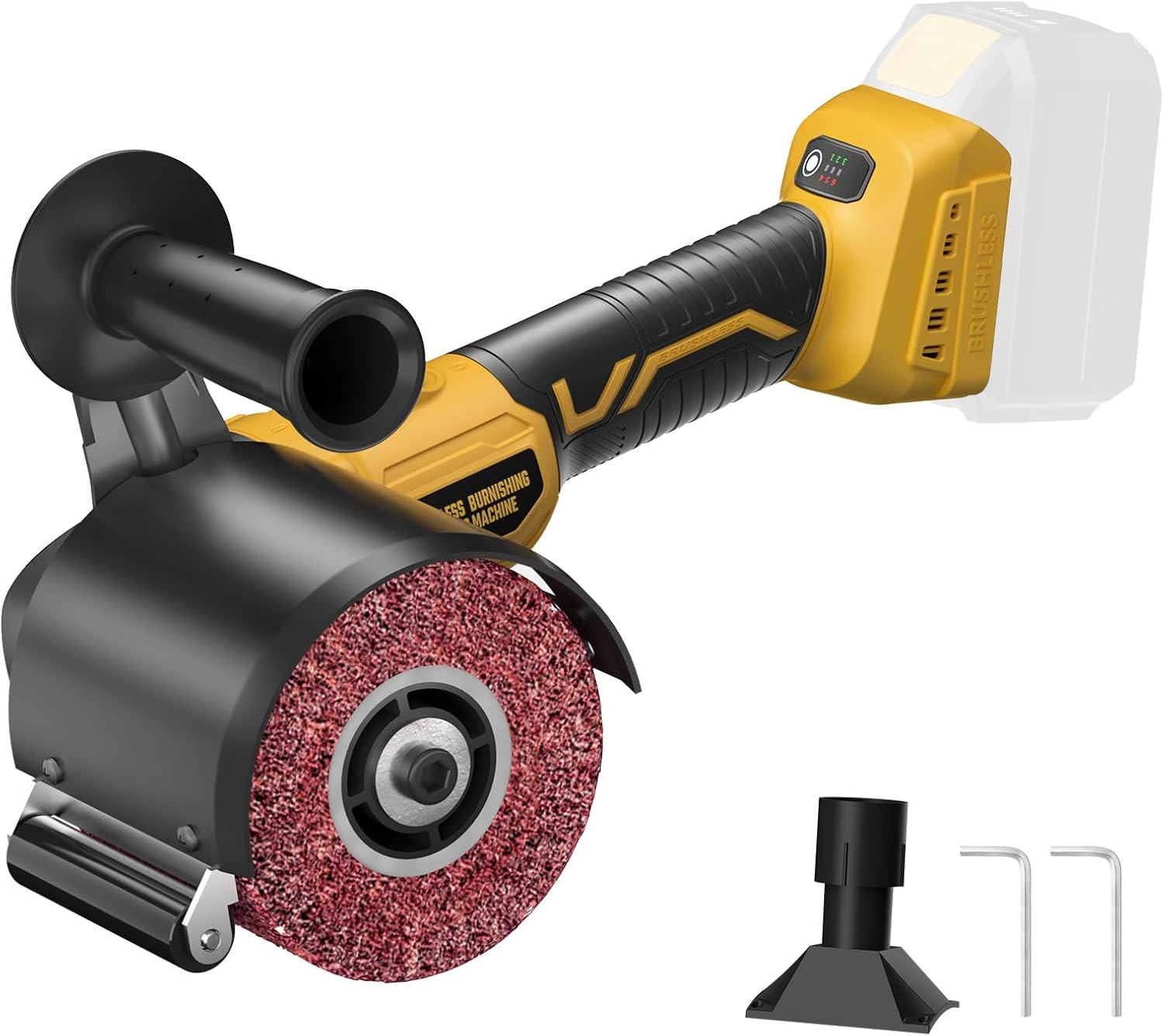 Cordless Burnishing Polishing Machine for Dewalt 20V Max Bat