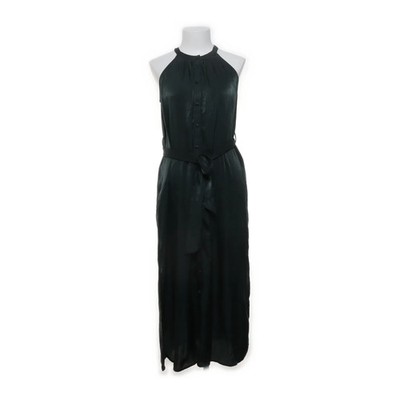 Zara Z1975 Denim, Blusenkleid, Größe: S, Grün, Polyester, Einfarbig, Samt #Xzd