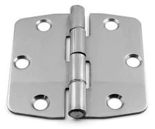 Butterfly Hinges Mirror Polish A4 Marine Grade Stainless Steel Door Hatch Hinge
