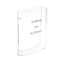 2X(Buch Vase Acryl Vase INS Blume Wohndeko Europa Modern2730