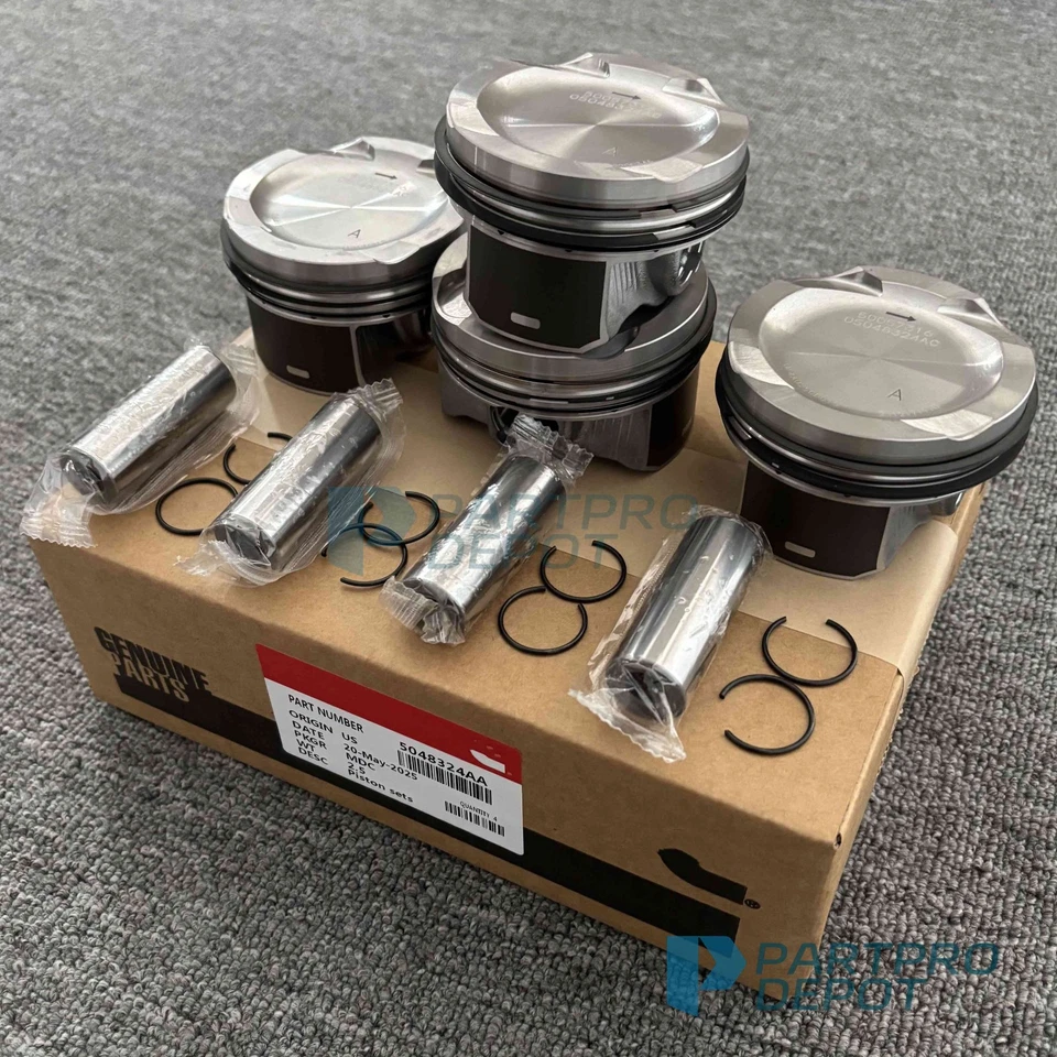 New 4pc/set Piston with ring Fit For Jeep wrangler campass 2.0T Grand Cherokee - Image 3 of 4