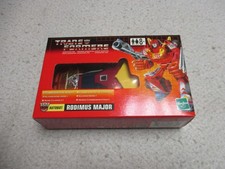 TRANSFORMERS G1 RODIMUS MAJOR EUROPEAN REISSUE RARE HASBRO MISB SEALED