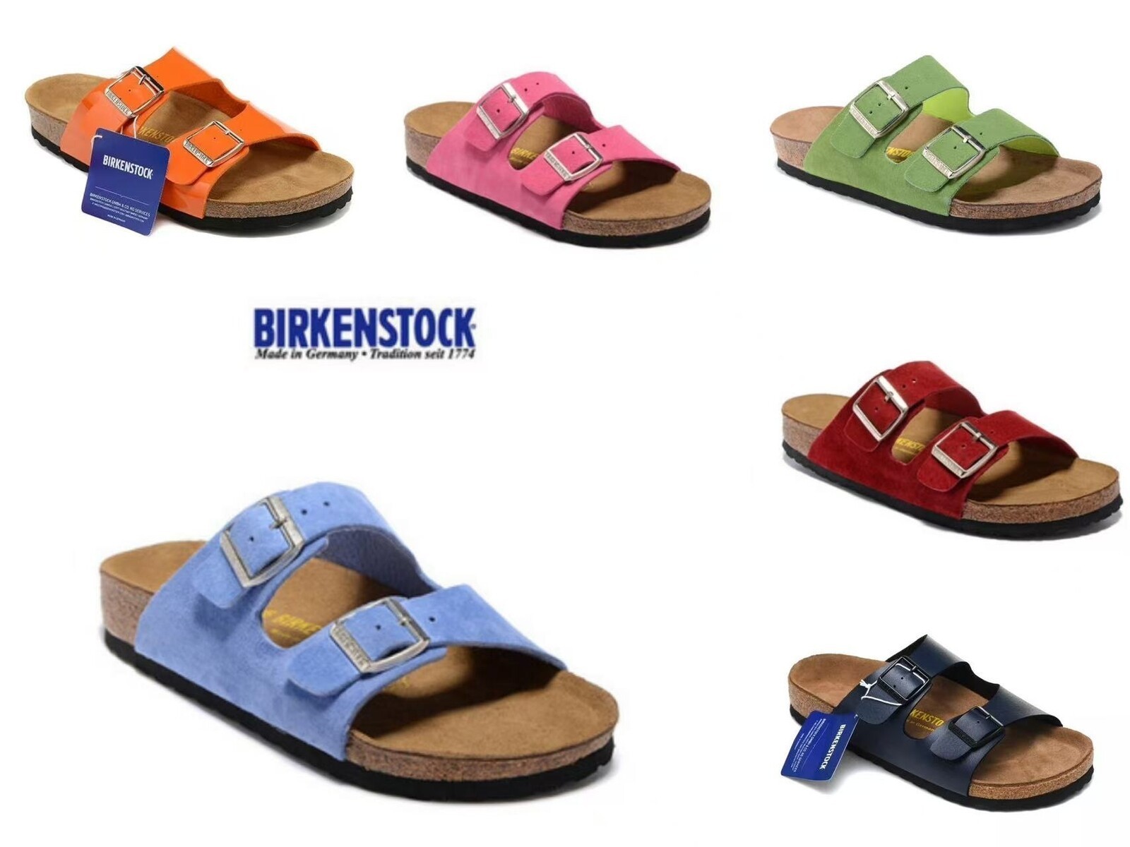 🏖️ Birkenstock Arizona Soft Footbed Suede Leather Sandals NEW-All Colors