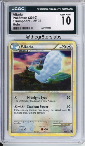 Altaria graded CGC 10 for sale on eBay