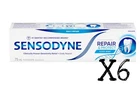 Sensodyne Repair & Protect MINT Daily Repair Toothpaste 75ml x6 Novamin Canada