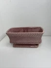 McCoy Pottery Purple Pink Mauve Orchid Glaze Swirl  Pattern Planter Vintage