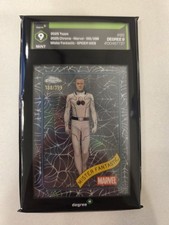 2025 Topps Chrome Marvel Mister Fantastic Spider Web Refractor /399 #89 MINT 9