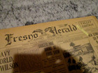 Fresno Herald newpaper Charlie Chaplin Feb 1916 RARE! — photo 3
