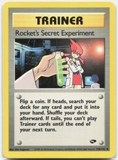 Rocket's Secret Experiment Uncommon Gym Challenge G2 Trainer Unlimited 120/132 2 on eBay
