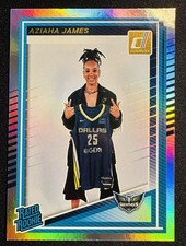 AZIAHA JAMES HOLO RATED ROOKIE #95 Dallas Wings 2025 WNBA Donruss