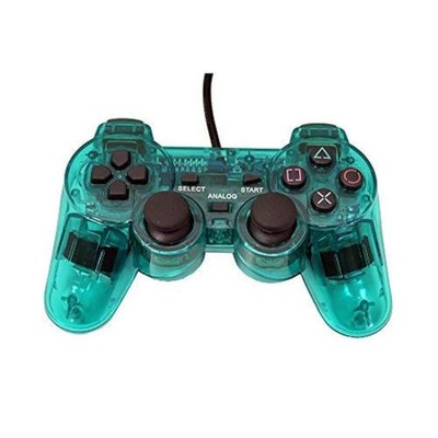 Lot Of 10 Wiired Replacement Controller Transparent Teal Green For