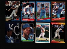 George Brett   1986 1987 1988 1987 1988 1989 1991 1994  Donruss  Baseball Cards
