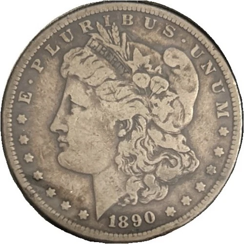1890 Morgan $1 ✔ 90% Silver ✔ Very Good (VG) Condition