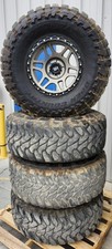 Hardrock 17" Rims 4 17x9 Wheel Set W/Tires Off 17 Jeep Wrangler