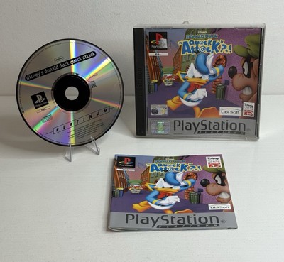 Donald Duck Quack Attack  Sony PlayStation 1 PS1 