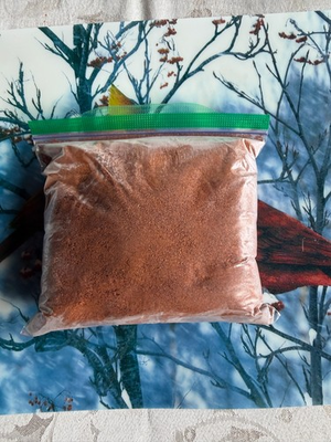 #ad 1 lb Red Georgia Dirt Sifted Multiple Times No Large Rocks or Large Pieces $12.95