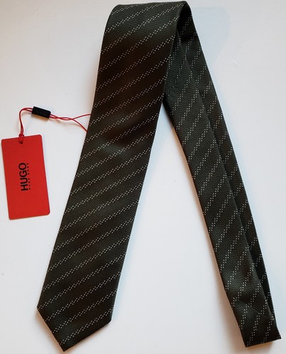 NWT HUGO (Red Label) By Hugo Boss Silk Tie 'Tie cm 7' - Picture 3 of 6