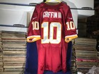 T-30 NIKE NFL WASHINGTON REDSKINS ROBERT GRIFFIN III #10 JERSEY - RG3 - SIZE 52