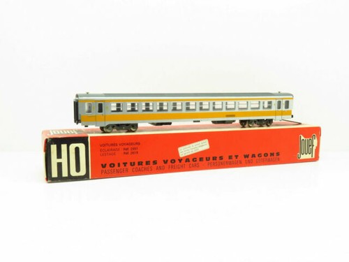 Voiture De Train SNCF Vintage Jouef - Modèle Réduit HO, Collection Ferroviaire, état Occasion
