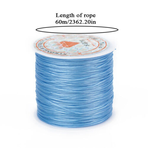 Strong Elastic Stretchy Beading Thread Cord 60m Bracelet String for DIY Making│ - Picture 2 of 39