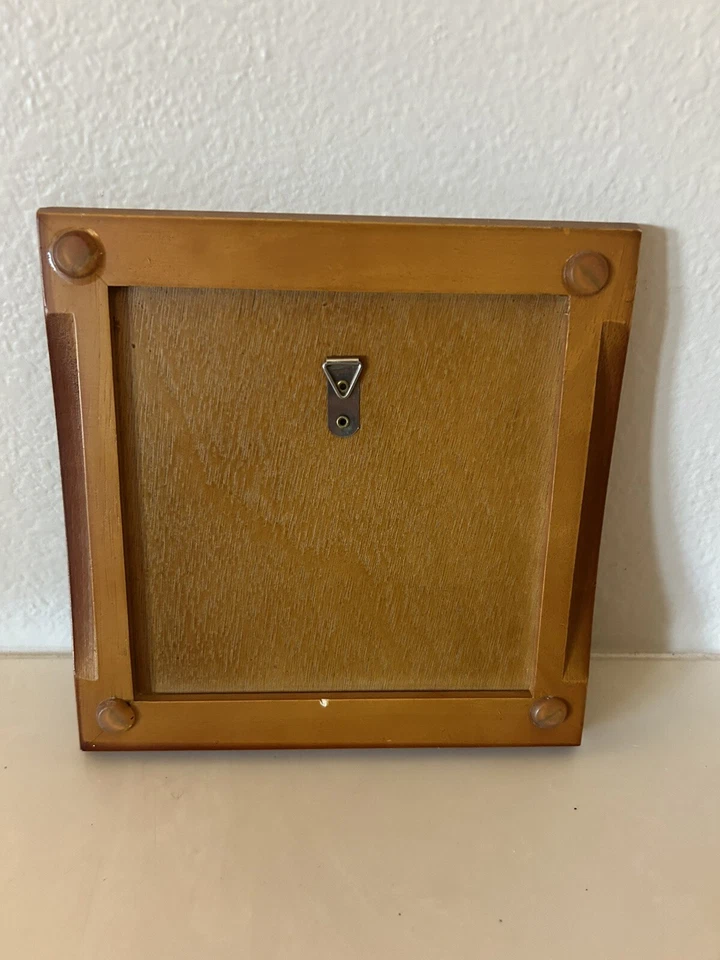 Remache de cerámica con marco de madera diseño de caballo por Cypress Home decoración de cabina occidental Foto 4 de 4