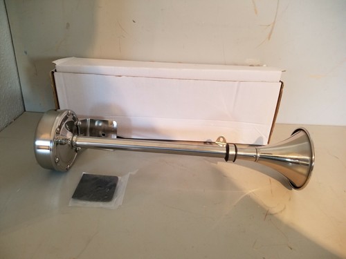 Marinco Single Trumpet Horn, 12V, 11028XLP, A-23 - Picture 3 of 8