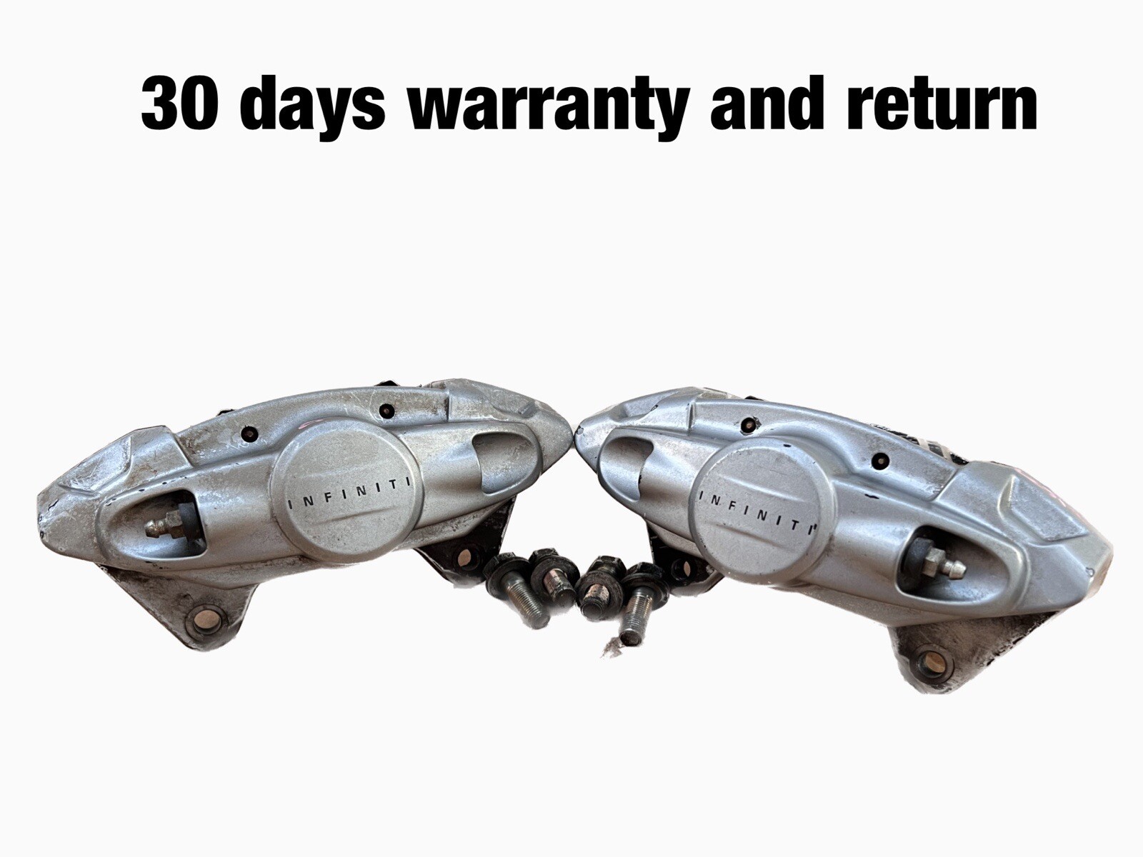 20082013 INFINITI G37 DRIVER LH & PASSENGER RH REAR BRAKE CALIPER SET (OEM) eBay