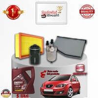 Inspektionskit Filter + ÖL Seat Altea 1.8 Tfsi 118KW 160CV Von 2012->