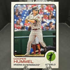 2022 Topps Heritage High Number Cooper Hummel #504 Rookie Arizona Diamondbacks