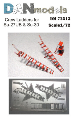 Stepaladders of Pilots Su-27UB, Su-30 Scale 1/72 Dan Models 72513