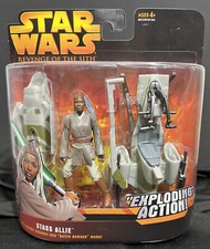 Star Wars Revenge of the Sith ROTS Stass Allie with Barc Speeder NIP