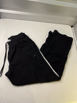adidas clima365 pants mens medium black White Stripes | eBay