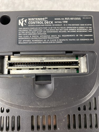Nintendo NUS-001 64 Video Game Console + PSU + AV Cable + Controller Bundle - Picture 11 of 13