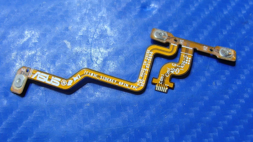 Asus Transformer Pad TF103C 10.1" Genuine Tablet Power Volume Button Cable - Image 3 of 4