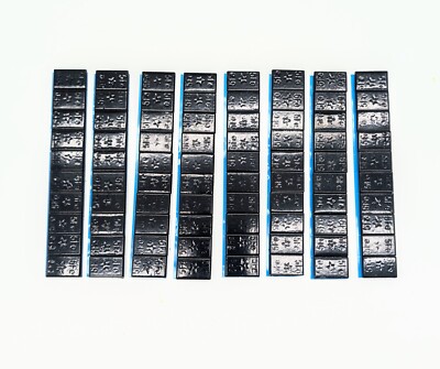 Klebegewicht Wuchtgewicht 8 Riegel schwarz 80x 5g (400g)