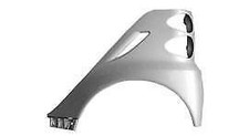 Parafango posteriore sinistro SMART ForTwo 451 dal 03/07>  VERNICIABILE