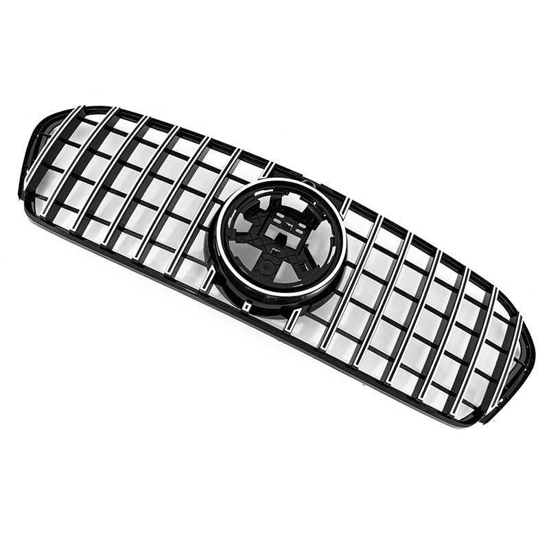 Chrome +Black Front Grill For Mercedes Benz W167 GLE350 GLE53 2019