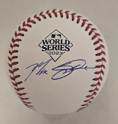 3*T様 マックス・シャーザー サイン入り野球 Max Scherzer Signed 23 World Series Official OML Baseball MLB Auto