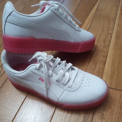 Size 6.5- PUMA Carina White - 373776-02 Never Worn NEW