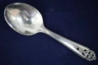 International Queen's Lace Sterling Silver Baby Spoon - No Mono
