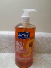 Suave Essentials Peachy Clean Hand Soap Revitalizing with Vitamin E