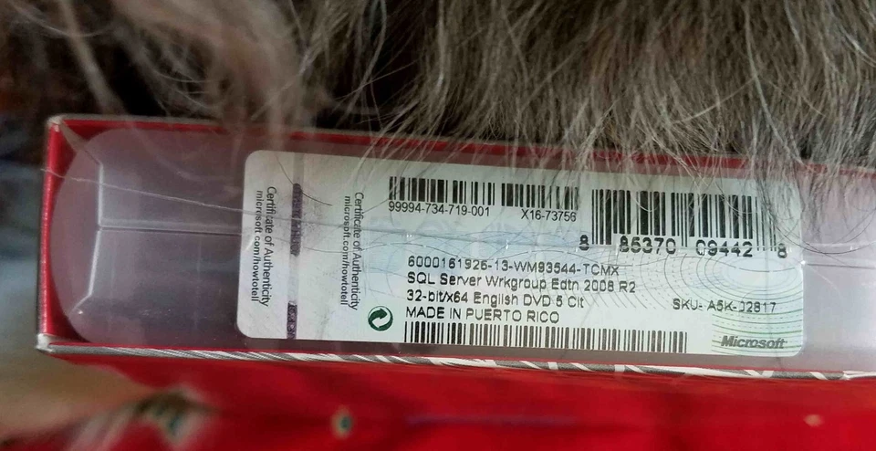 Factory Sealed - A5K-02817 Microsoft SQL Server 2008 R2 Workgroup 5 CAL - Image 2 of 4
