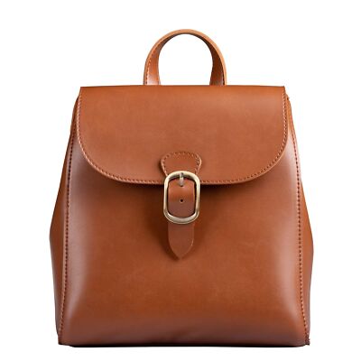 SUNLIGHT LEAVES Simple Vegan Leather Flap 3 Way Convertible Backpack For Wome...