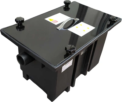 Gastro Fettabscheider ROSTFREI Fettabscheideranlage Abwasser 0,2 - 0,3 – 0,75L/s - Bild 1 von 4